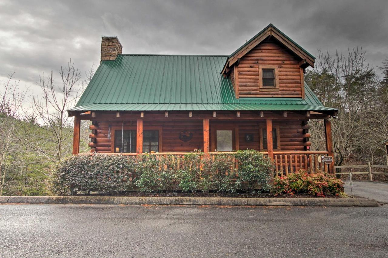Romantic Cabin With Hot Tub In Pigeon Forge! Ngoại thất bức ảnh